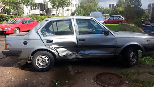 Sudaužytas automobilis