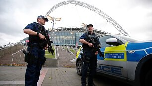 Sustiprintas saugumas prie &bdquo;Wembley&ldquo; stadiono
