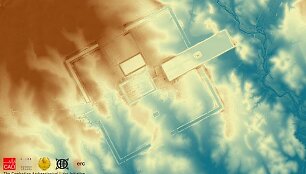 &bdquo;Lidar&ldquo; technologija nuskenuotos Kambodžos džiunglės