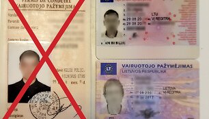 Vairuotojų pažymėjimai