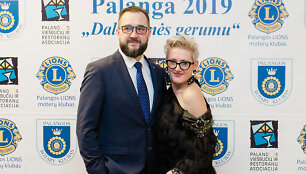 Palangos labdaros vakaro akimirka