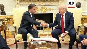 Markas Rutte, Donaldas Trumpas