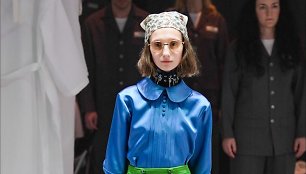 „Gucci“ 2020–2021 m. rudens ir žiemos kolekcijos modelis