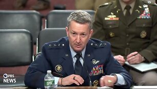 JAV jungtinio &scaron;tabų vadų komiteto pirmininkas generolas Danas Caine&rsquo;as