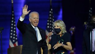 Jill Biden ir Joe Bidenas