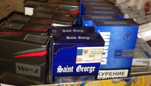Pas kėdainietę rastos cigaretės