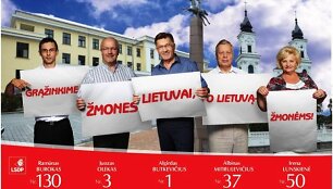 Socialdemokratų plakatas