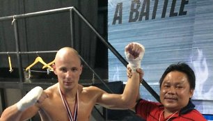 Sigito Gaižausko pergalė „Max Muay Thai“ kovų turnyre Tailande