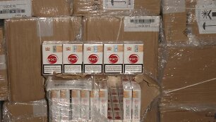 Pasieniečių tarnybiniai &scaron;unys susekė kontrabandininkus