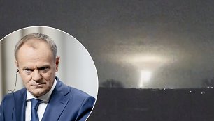 Donaldas Tuskas ir balistinė raketa