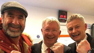 Ericas Cantona, Alexas fergusonas ir Ole Gunnaras Solskjaeras