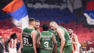 Dvikova Belgrade &bdquo;Crvena zvezda&ldquo; &ndash; &bdquo;Žalgiris&ldquo;