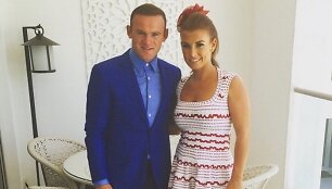 Wayne'as Rooney su žmona Coleen