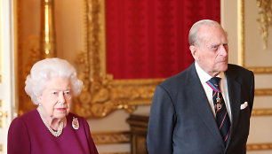 Karalienė Elizabeth II ir princas Philipas