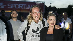 Žygimantas Gečas ir Anžela Adamovič