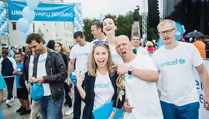 UNICEF vaikų bėgimo ambasadorių gretose – Airinė Palšytė, Marija Grabštaitė ir Tomas Kaukėnas