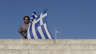 Graikijoje vyksta referendumas