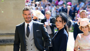 Davidas Beckhamas ir Victoria Beckham