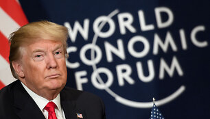 Donaldas Trumpas Davosas