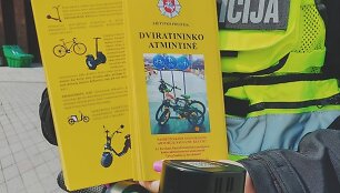 KET priminimas dviračių ir paspirtukų vairuotojams