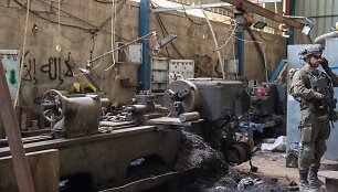 Izraelio kariai rado didžiausią &bdquo;Hamas&ldquo; raketų gamyklą Gazos Ruože