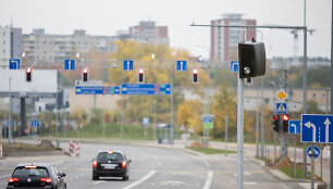 Naujas greičio matuoklis Pilaitės prospekte