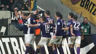 &bdquo;Aue&ldquo; futbolininkų džiaugsmas