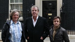 Šmaikščioji "Aukščiausios pavaros" Trijulė: Jamesas May, Jeremy Clarksonas ir Richardas Hammondas