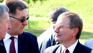 Algirdas Butkevičius ir Justinas Sartauskas