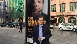 Pianistui A.Gryniukui atvykti į Lietuvą nesutrukdė ir lūžusi koja