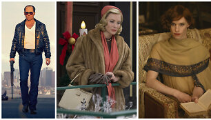 Aktorių gildijos nominantai &ndash; Johnny Deppas, Cate Blanchett ir Eddie Redmayne'as