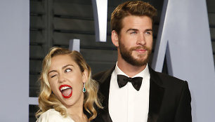 Miley Cyrus ir Liamas Hemsworthas