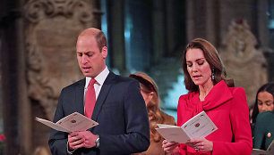 Kate Middleton ir princas Williamas