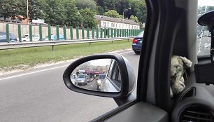 Spūstis Vilniuje, Geležinio vilko gatvėje