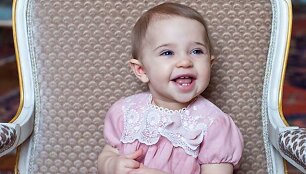 &Scaron;vedijos princesės Madeleine dukra Leonore 