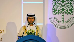 JAE energetikos ministras Suhailis al-Mazrouei