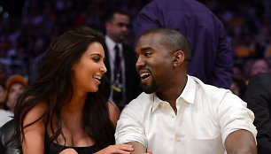 Kim Kardashian ir Kanye Westas 2012-ųjų gegužę