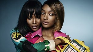 Naomi Campbell ir Jourdan Dunn