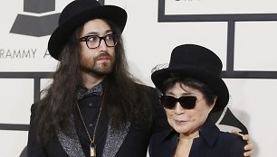 Yoko Ono su sūnumi Seanu Lennonu