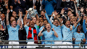 „Manchester City“ iškovojo trečią sezono titulą Anglijoje – FA taurę. 