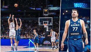Tristanas Da Silva ir Luka Dončičius