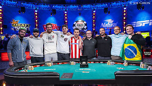 WSOP finalininkai