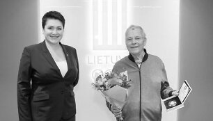 LTOK prezidentė Daina Gudzinevičiūtė ir Gintautas Stasiulevičius