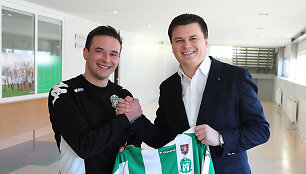 Vytautas Luk&scaron;a ir Mindaugas Nikoličius