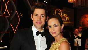 Johnas Krasinski ir Emily Blunt
