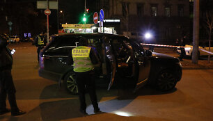 Kijevo centre ap&scaron;audytas tarybos nario automobilis