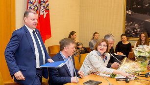 Saulius Skvernelis, Ramūnas Karbauskis