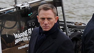 Danielis Craigas juostos „Spectre“ filmavime