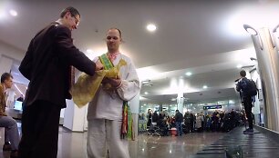 I&scaron; Egipto grįžtančių lietuvių sutiktuvės