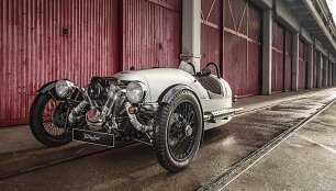 Morhan 3-Wheeler &ndash; vienas įdomiausių &scaron;ių laikų automobilių irgi yra triratis